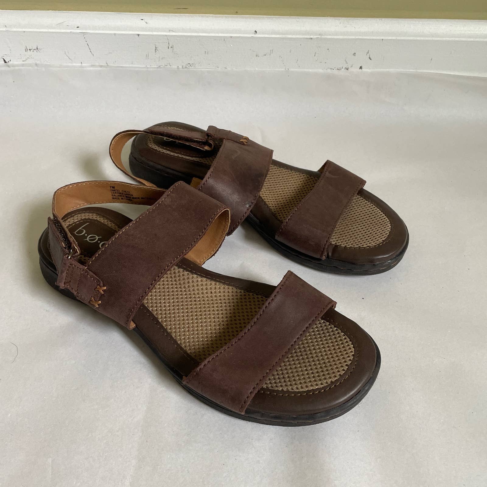 Boc Leather Sandal Walking Size 7